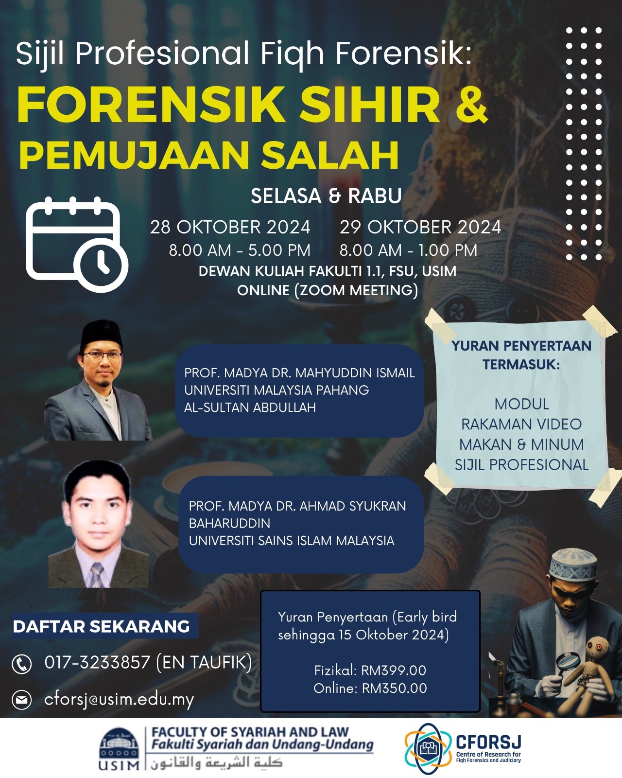 Profesional Certificate of Fiqh Forensics: Forensik Sihir dan Pemujaan Salah